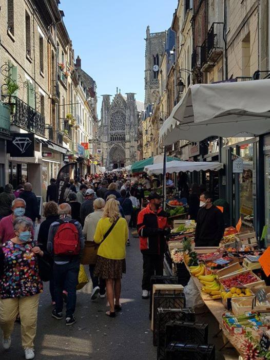 QUAI 65, 3 pièces sur le port, à 250 m de la rue piétonne et de la mer Dieppe Esterno foto