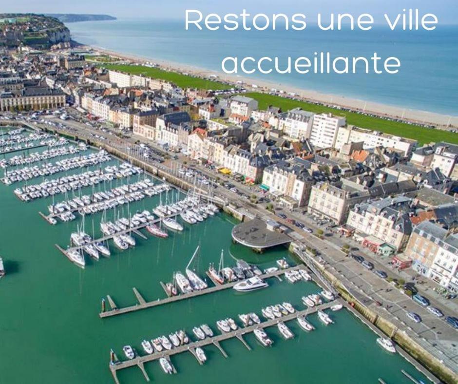 QUAI 65, 3 pièces sur le port, à 250 m de la rue piétonne et de la mer Dieppe Esterno foto